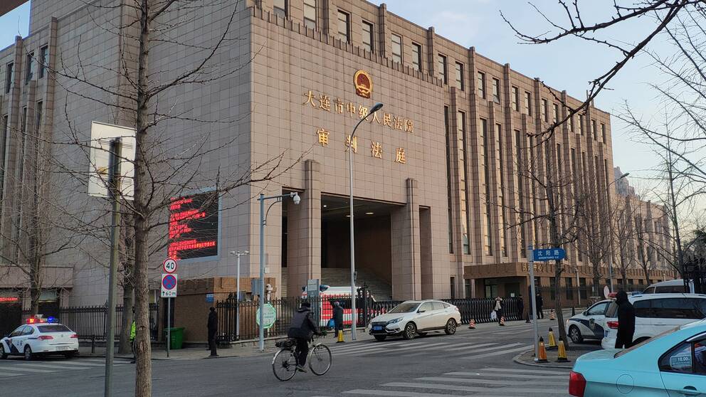 Intermediate People's Court i Dalian i Kina där dödsdomen avkunnades mot en kanadensare den 14 januari 2019.