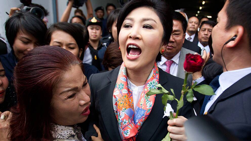 Thailands före detta premiärminister Yingluck Shinawatra.