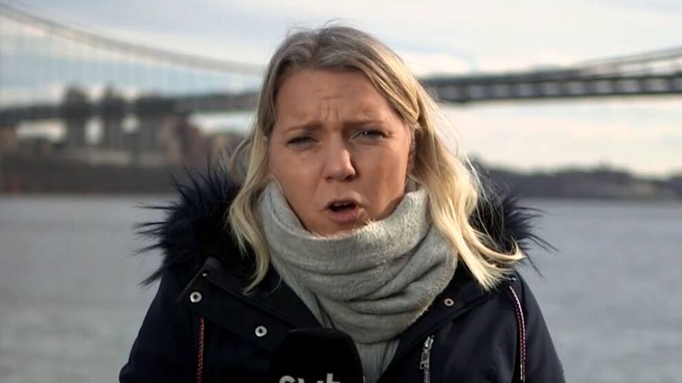 SVT:s USA-korrespondent Carina Bergfeldt