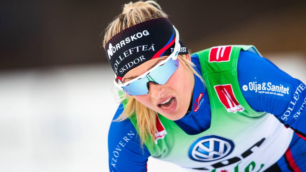 Framtidslöftet Frida Karlsson missar starten av SM i längdskidor. 