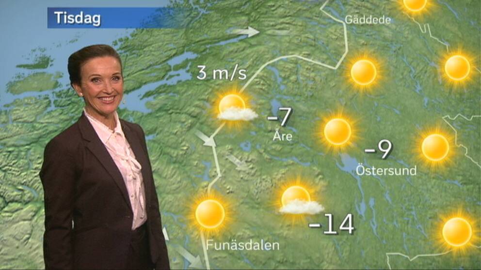 Pia Hultgren, er guide i VM-vädret.