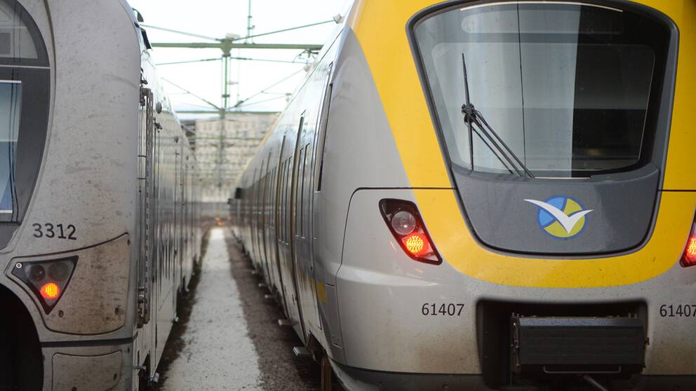 Tåg. Västtrafik.