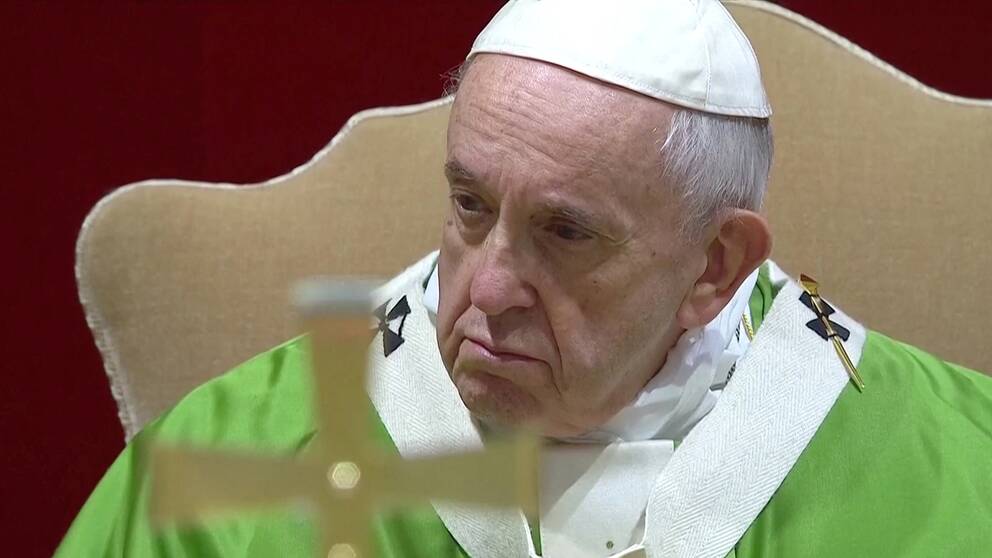 Påven vid toppmötet om sexuella övergrepp inom katolska kyrkan.