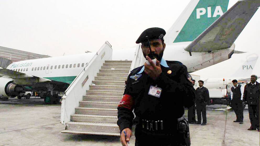Lahores flygplats i Pakistan