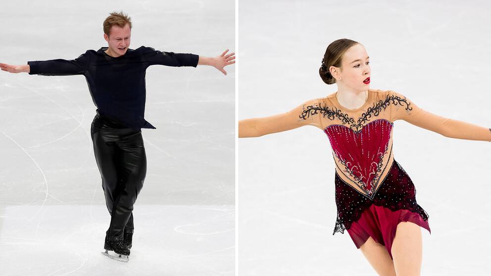Majorov och Östlund uttagna till konståkningsVM SVT Sport