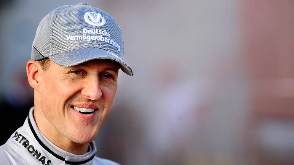 Formel 1-stjärnan Michael Schumacher. Foto: TT Nyhetsbyrån