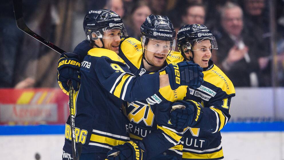 Hv71 Gick Pa Knock Mot Rogle I Attondelsfinalen Svt Sport