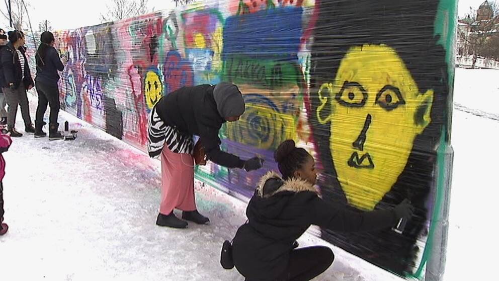 Graffitiworkshop i Härnösand