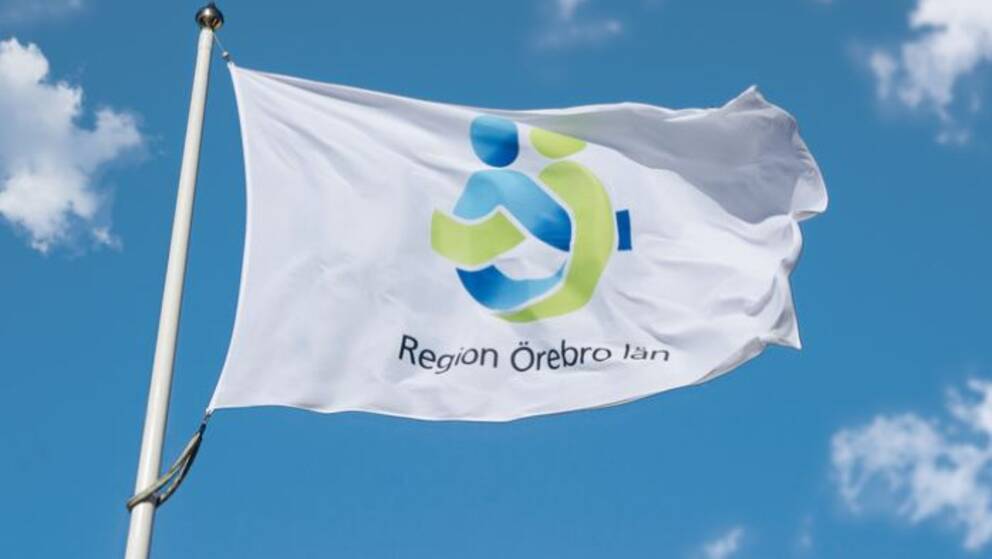 Flagga Region Örebro län