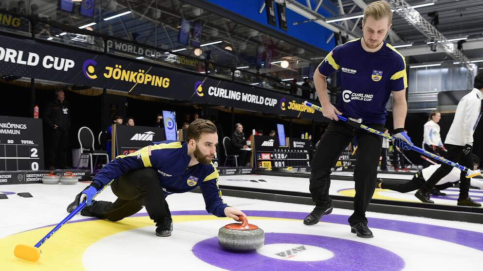 Smakstart för Lag Edin i curling-VM | SVT Sport