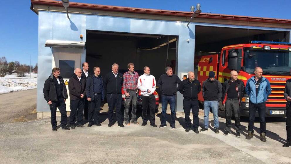 Brandstationen i Hede invigs.