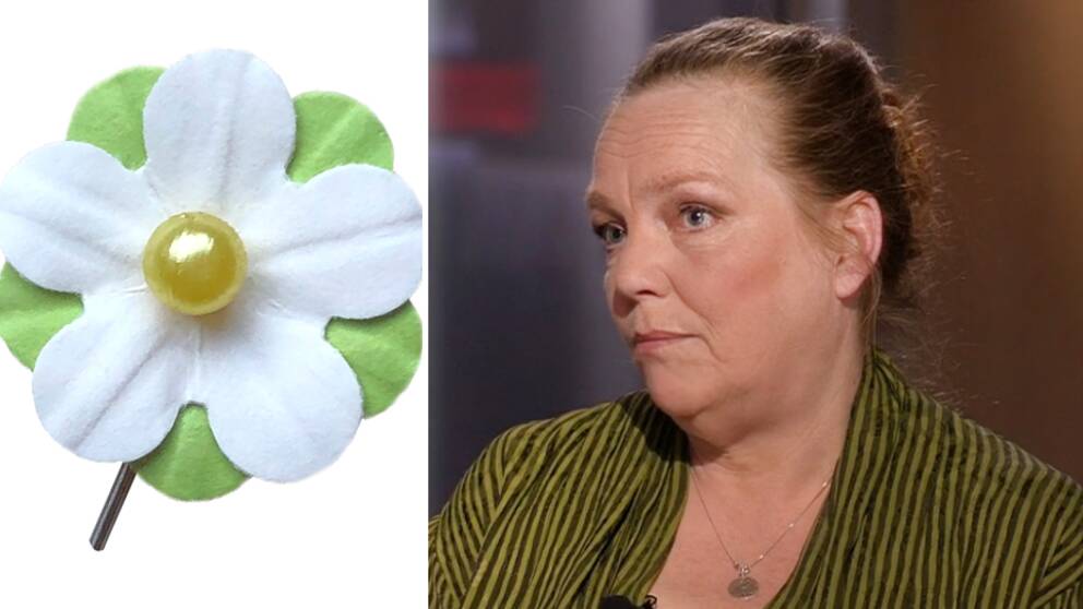 Ulrika, en kvinna klädd i grönrandig blus.