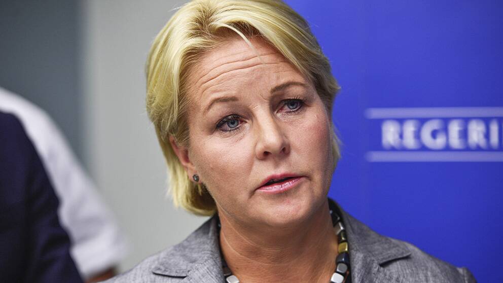 Biståndsminister Hillevi Engström (M).