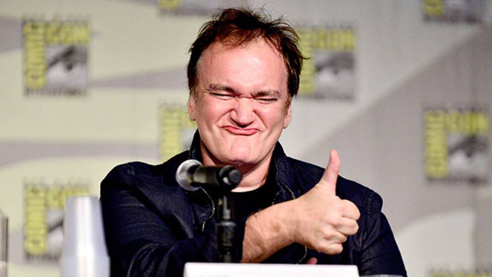 Quentin Tarantino vid årets Comic-con