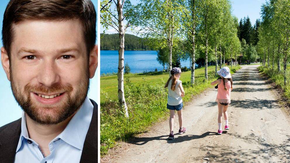 SVT:s meteorolog Nitzan Cohen.