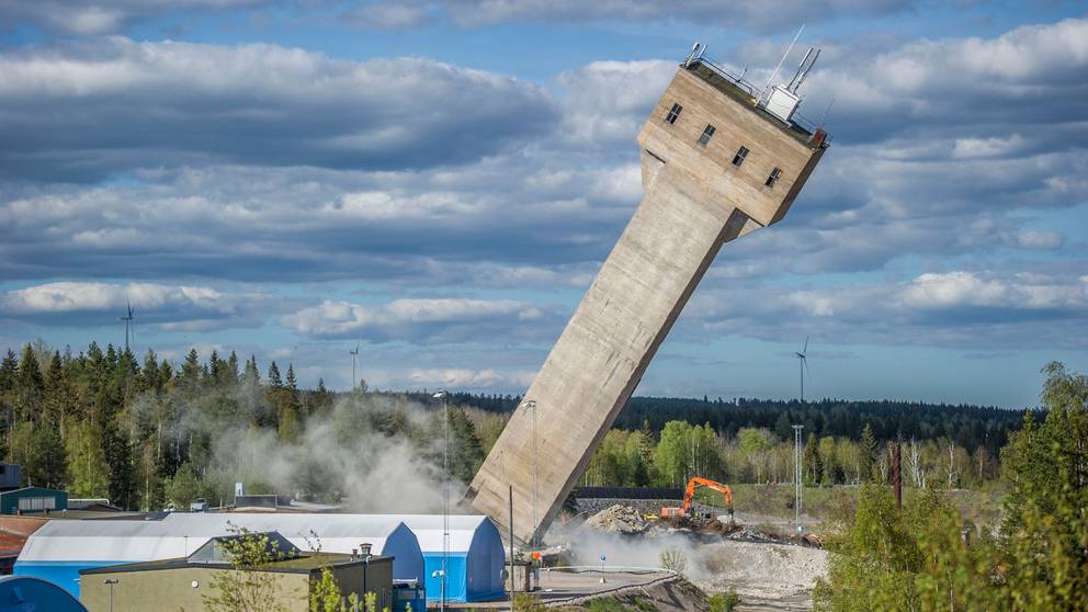Här sprängs gruvlaven i Garpenberg | SVT Nyheter