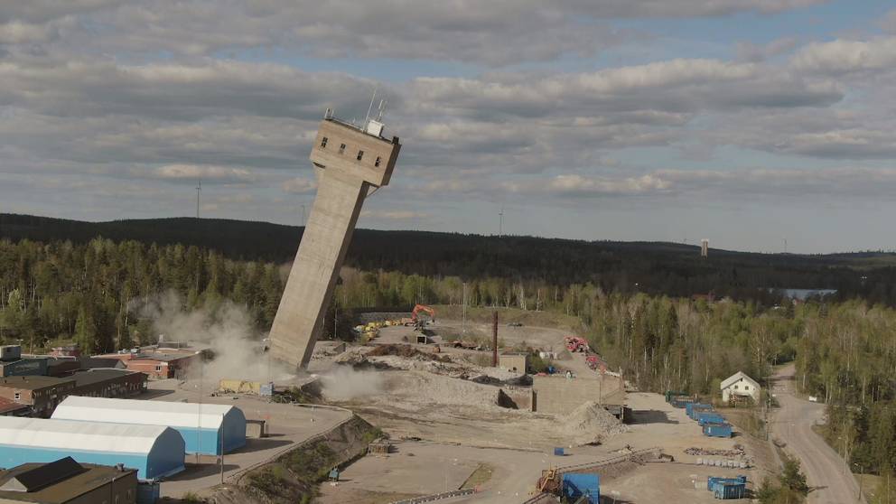Här sprängs gruvlaven i Garpenberg | SVT Nyheter