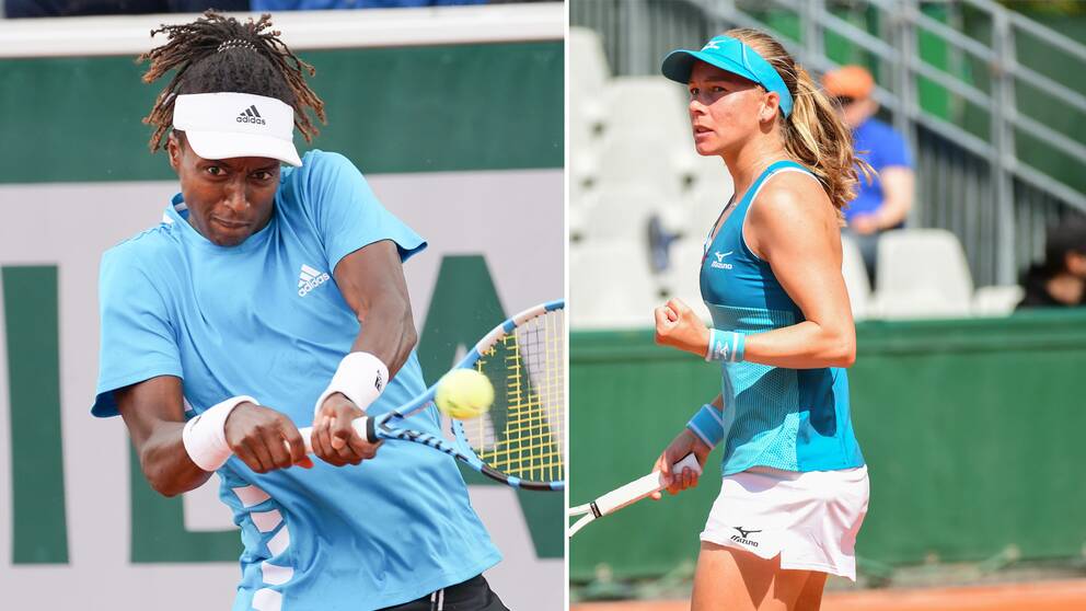 Mikael Ymer och Johanna Larsson.