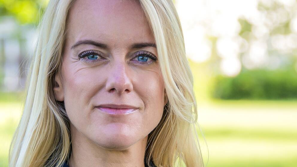 Pernille Vermund, partiledare för Nye borgerlige.