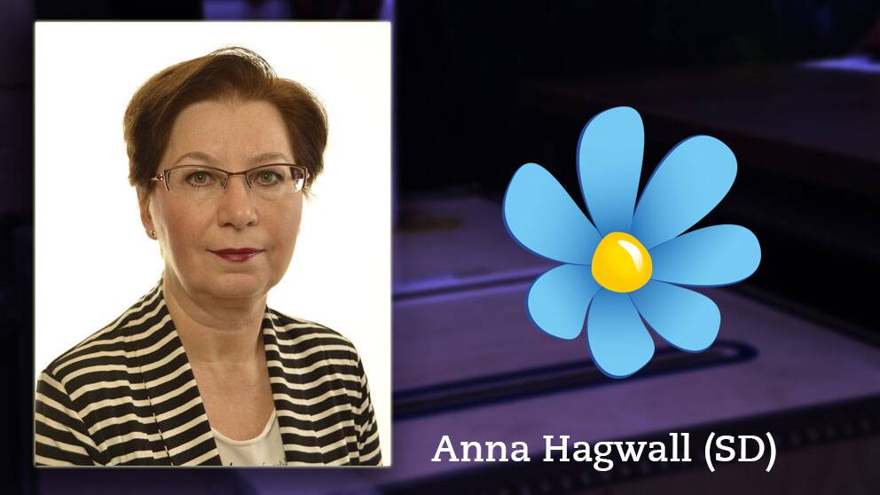 Anna Hagwall, riksdagsledamot för Sverigedemokraterna