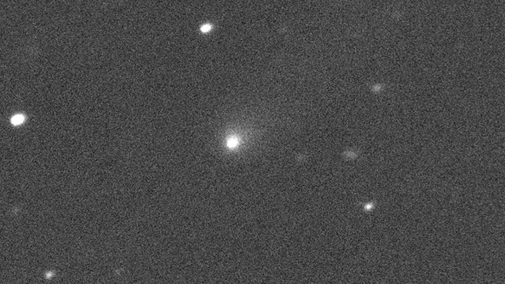 Kometen ”C/2019 Q4” har setts till i närheten av Mars genom Kanada-Frankrike-Hawaii-teleskopet på Hawaii nyligen.