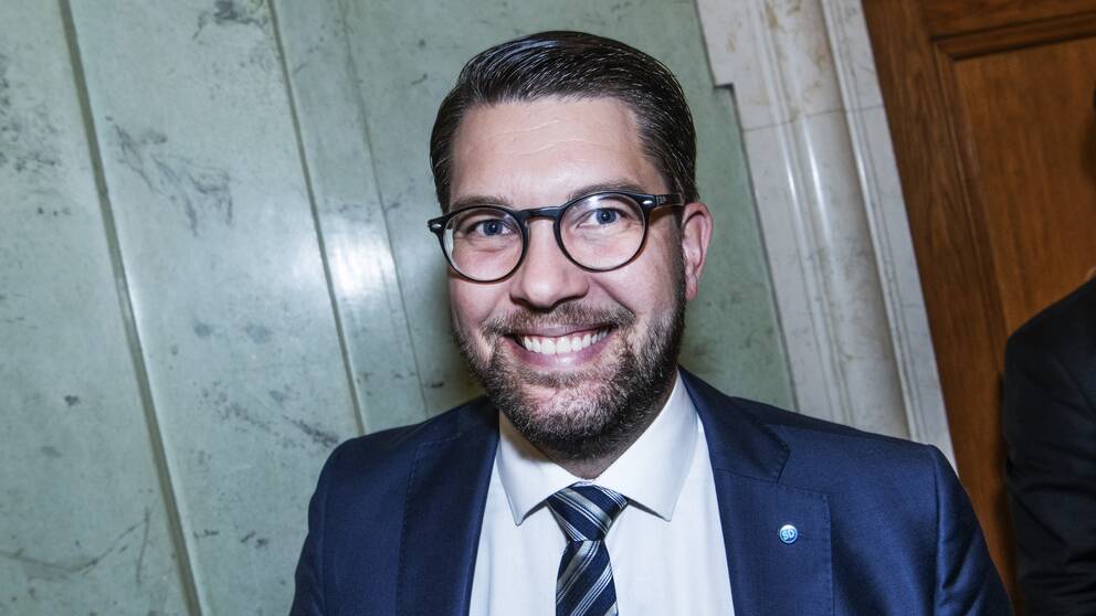 Sverigedemokraternas partiledare Jimmie Åkesson.