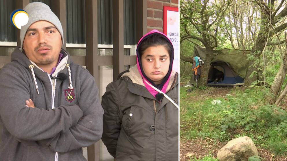 I klippet berättar Nico hur situationen har förvärrats som tiggare i Varberg.