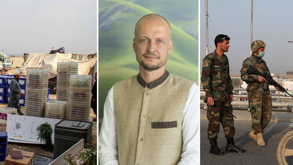 Svenska Afghanistankommitténs generalsekreterare Andreas Stefansson var på plats i Kabul för två veckor sedan. Han säger att läget i landet är orolig inför morgondagens presidentval.