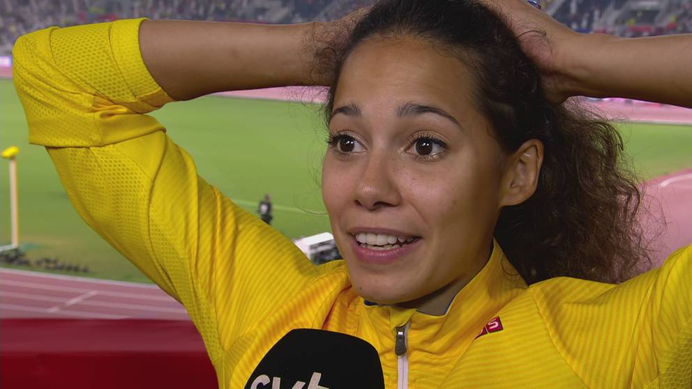 Angelica Bengtsson om kaoset inför rekordhoppet Hittade sin stav i en