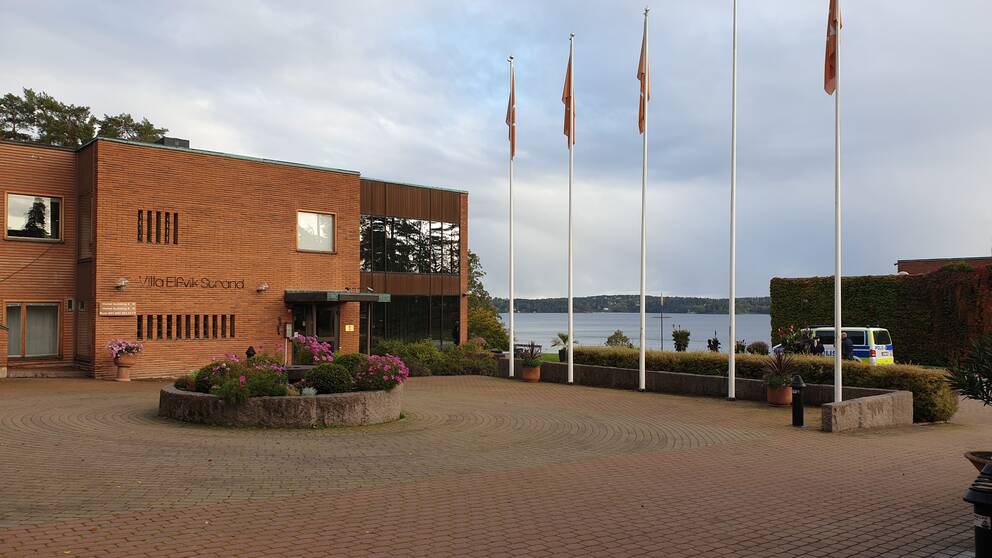 Villa Elfvik Strand i Lidingö utanför Stockholm den 4 oktober 2019.