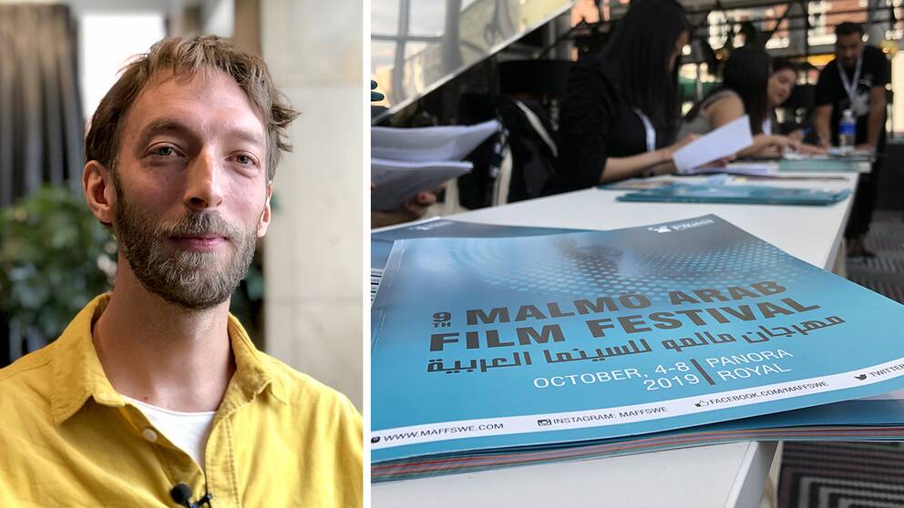 Ronald Heu som bor i Malmö har gjort musiken till en arabisk film om Syriska flyktingar.