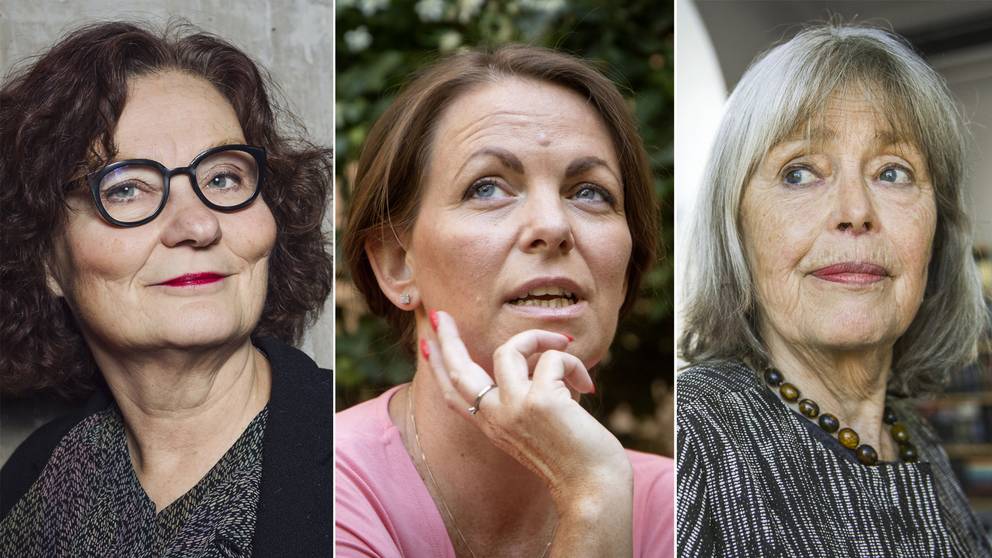 Sara Danius knytblus ställs ut på Nordiska museet | SVT Nyheter