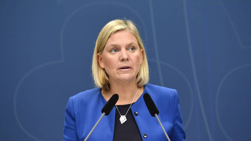 Sveriges finansminister Magdalena Andersson, Socialdemokraterna