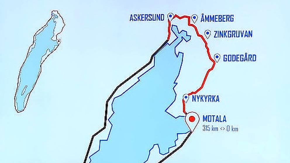 vätternrundan karta Vätternrundan 2022 Europa Karta