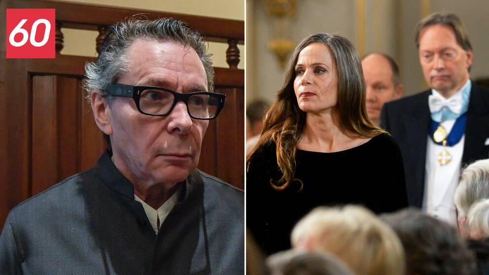 Jean Claude Arnault och Sara Danius och Horace Engdahl