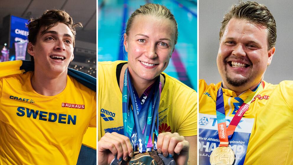 Armand Duplantis, Sarah Sjöström och Daniel Ståhl har fått OS-biljetter.