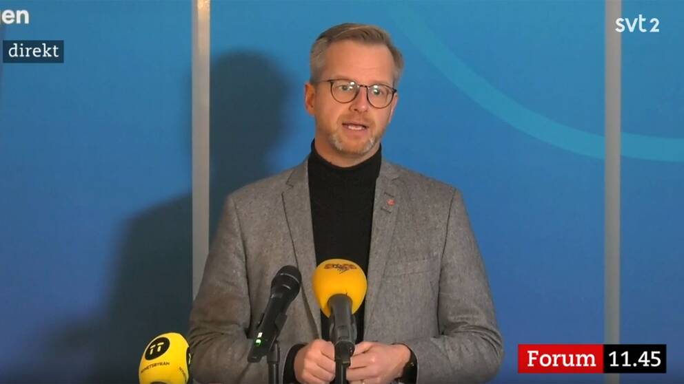 Inrikesminister Mikael Damberg (S)