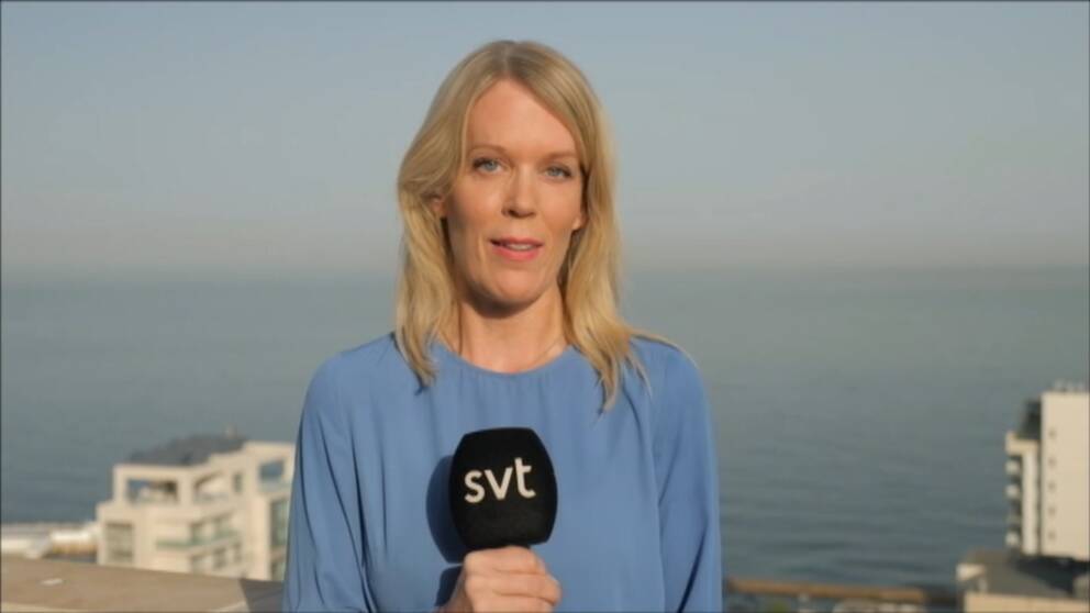 SVT:s Mellanösternkorrespondent Stina Blomgren. Arkivbild.