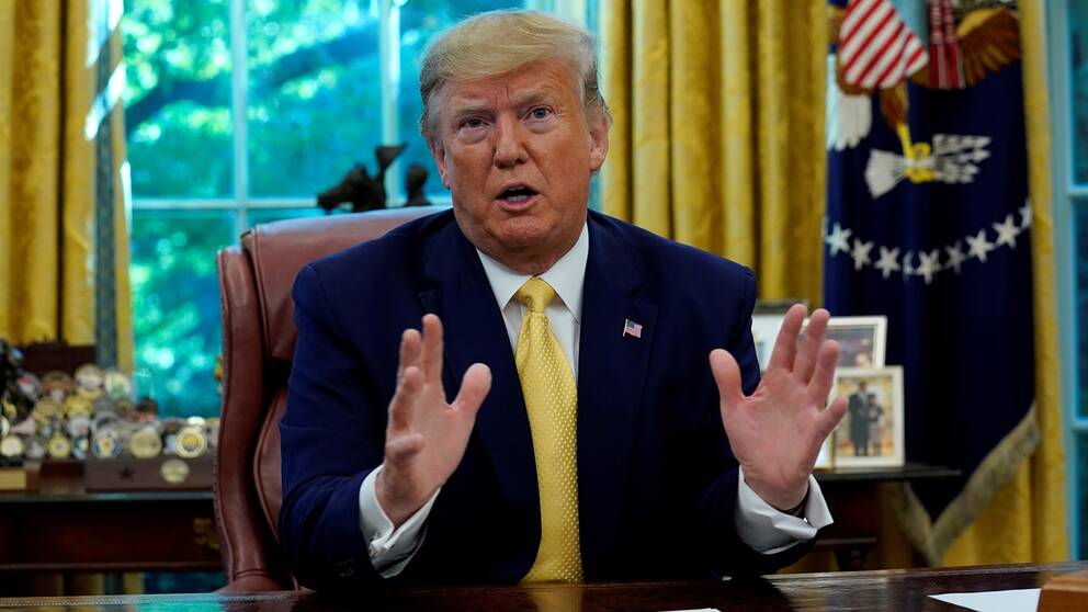 USA:s president Donald Trump.