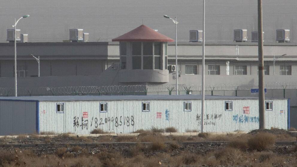 Ett vakttorn i västra Xinjiang.
