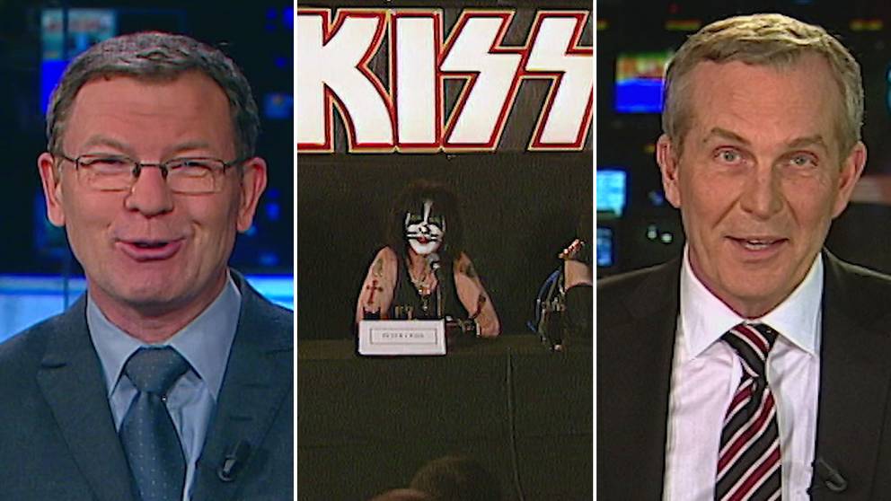 Här minglar Rapport­legendarerna | SVT Nyheter