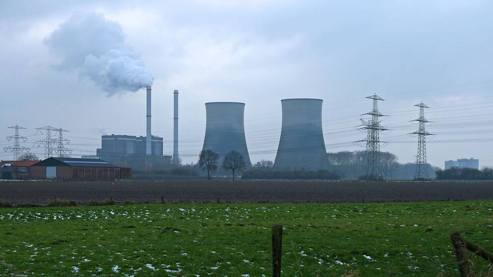 Kolkraftverket i Maasbracht i Nederländerna.