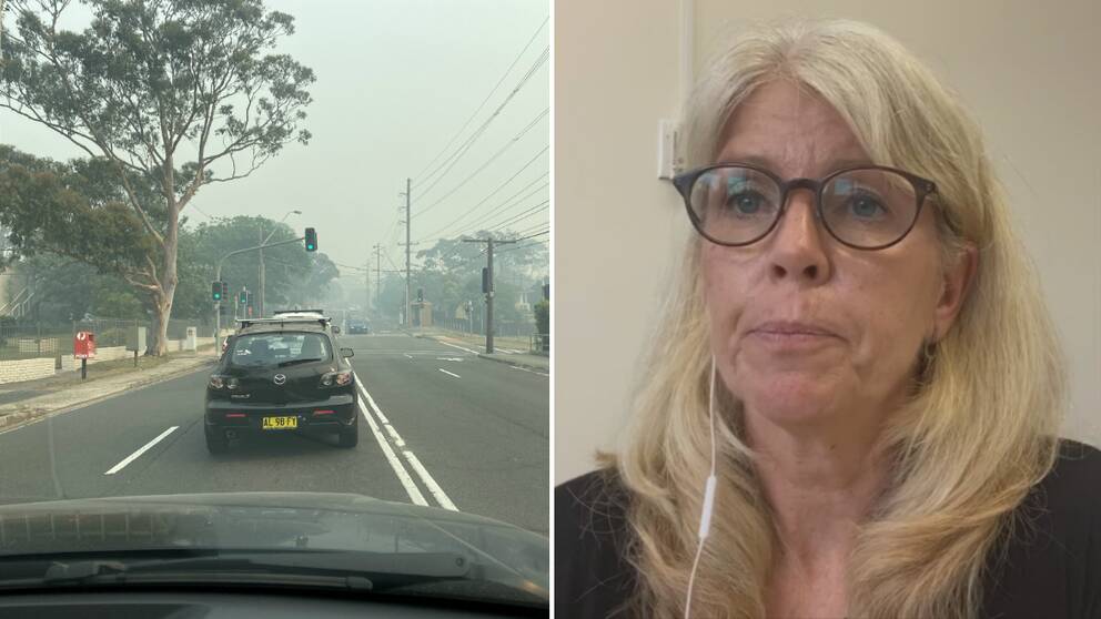 Göteborgskan Anne-Kristin Ottosson i Sydney där det är varmt och rökigt.