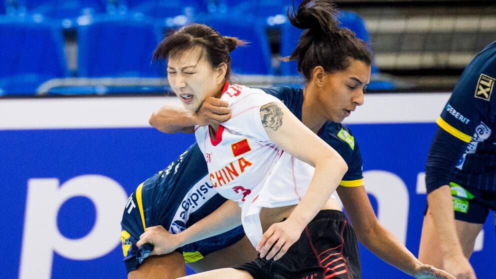 Kina mötte Sverige under VM i Japan.