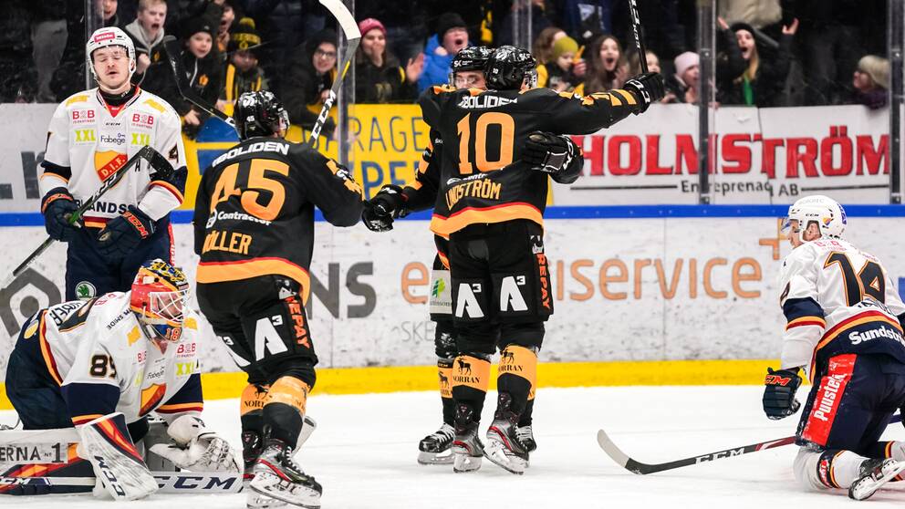 Joakim Lindström gjorde sin 400:e poäng i sin 500:e match.