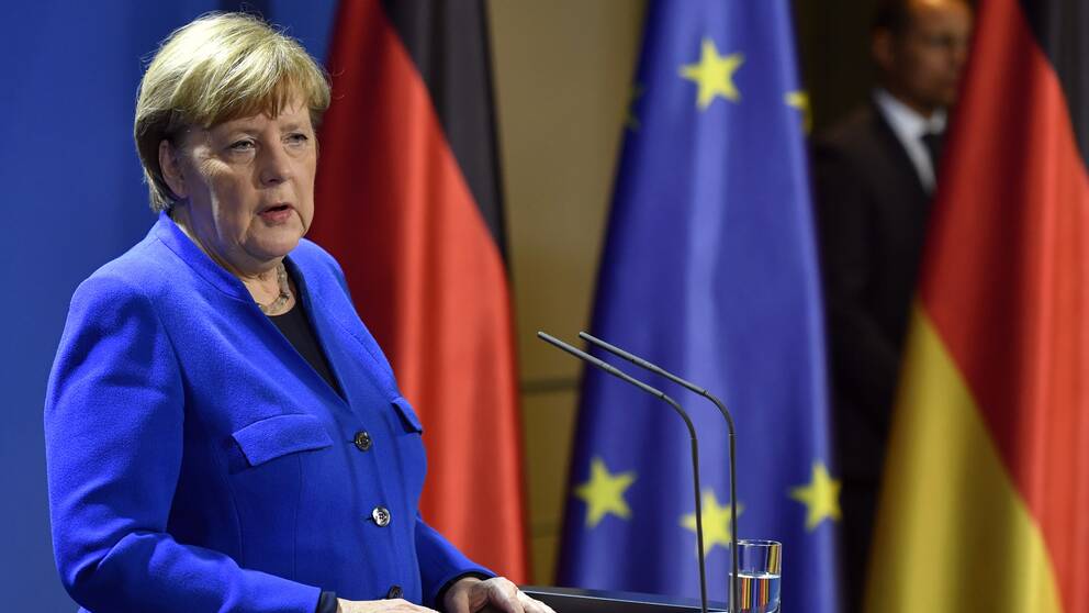 Förbundskansler Angela Merkel.