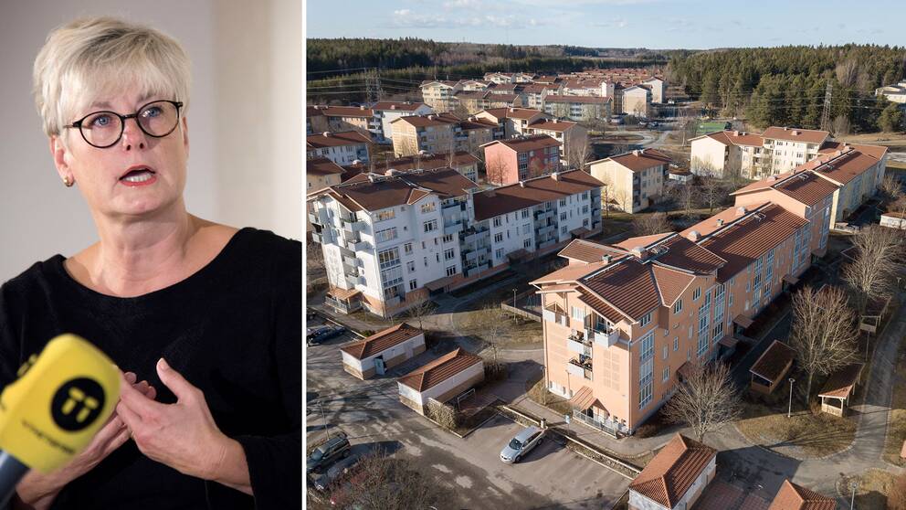 Marie Linder, Hyresgästföreningen:  Man ska inte bli av med sitt hyreskontrakt om man hamnar på sjukhus och missar en hyresinbetalning