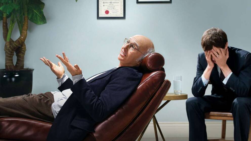 Larry Sanders skruvade komediserie Curb your enthusiasm har nått internationell kultstatus, och är nu uppe i sin tionde säsong.