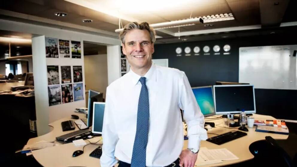 Johan Hansson, vd på Stampen Media.