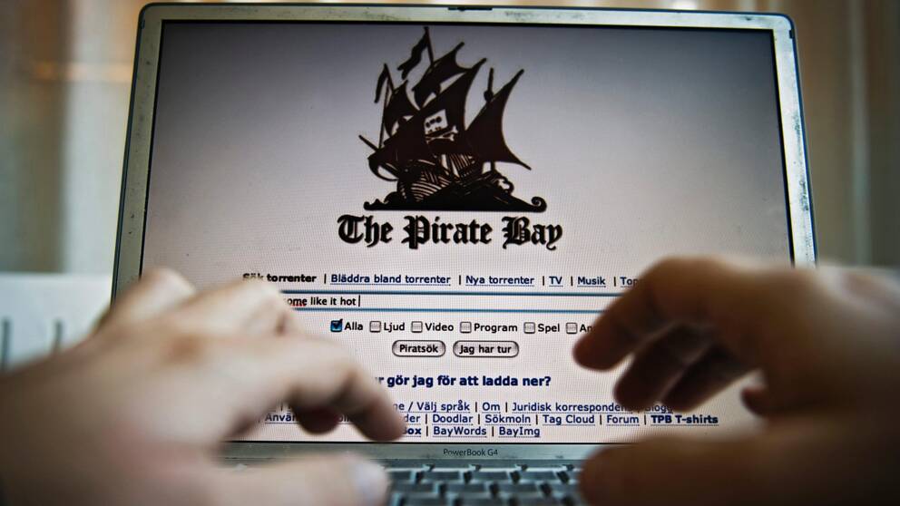 Fildelningssajten The Pirate Bay är en av de som blockeras.